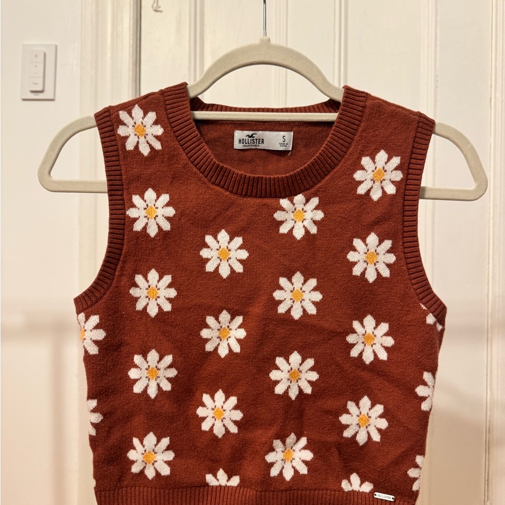 Hollister Rust Knit Top